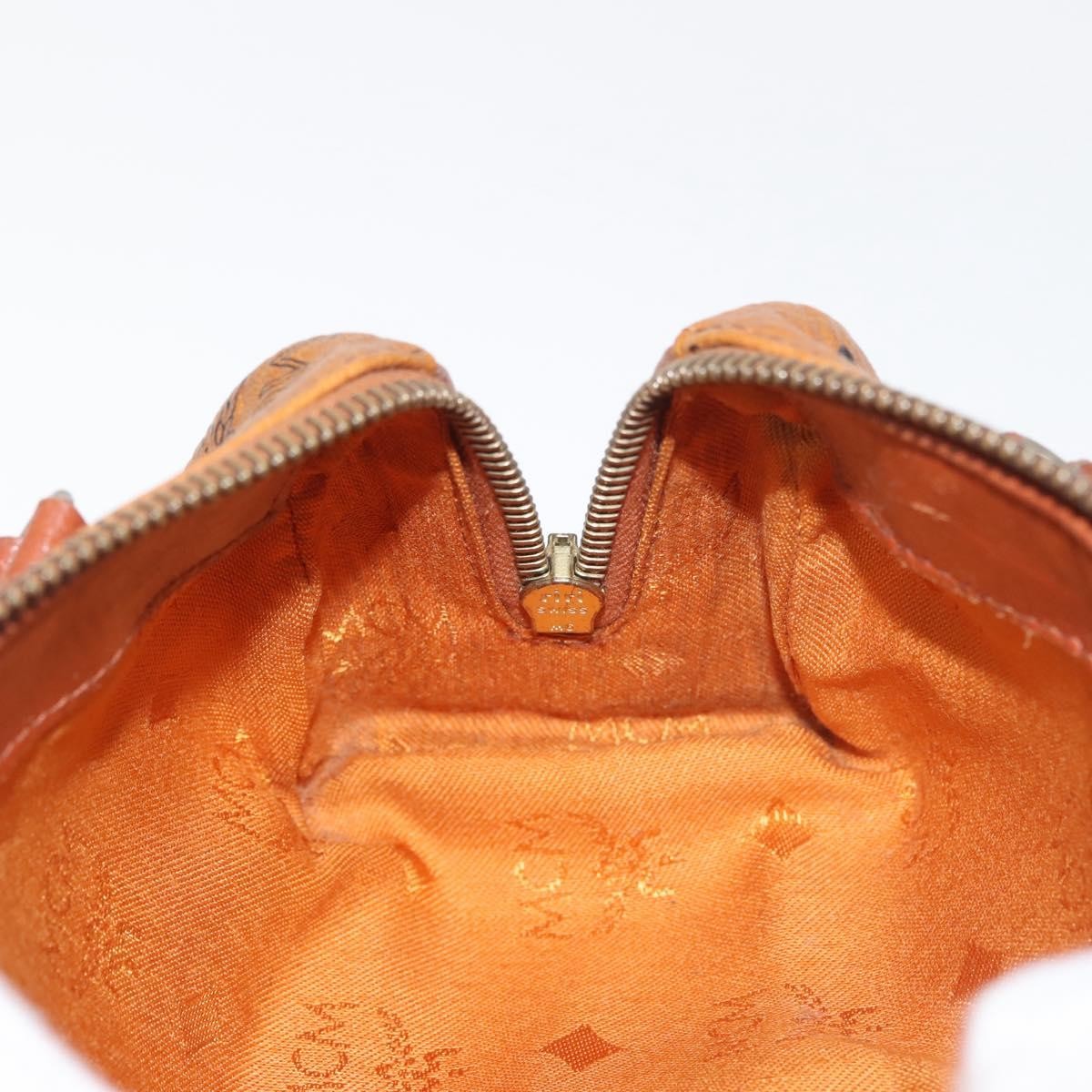 MCM Visetos Handbag Canvas and Leather