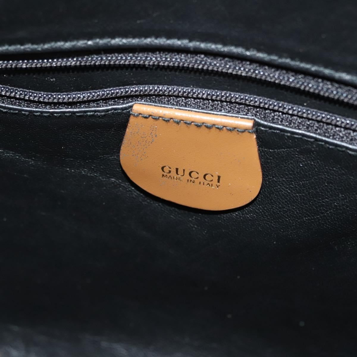 Gucci Vintage Bamboo Handle Bag Patent leather