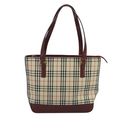 Burberry Nova Check Tote canvas check pattern