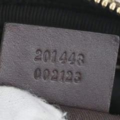 Gucci Front Zip Messenger GG Coated Canvas