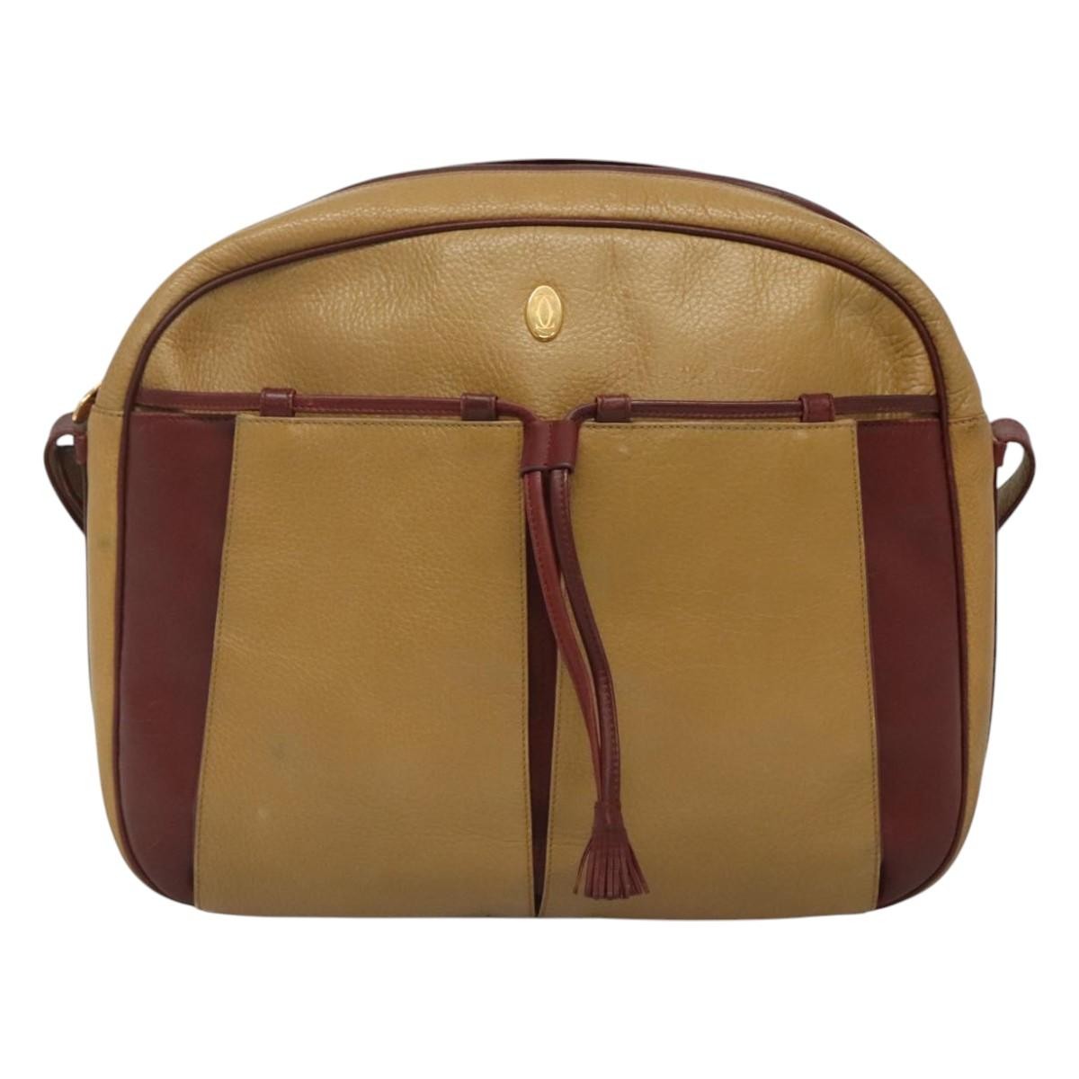 cartier Must de Cartier Shoulder Bag Leather