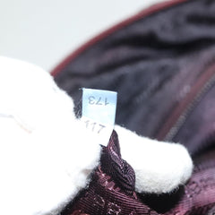 Prada Convertible Tote Printed Tessuto with Saffiano