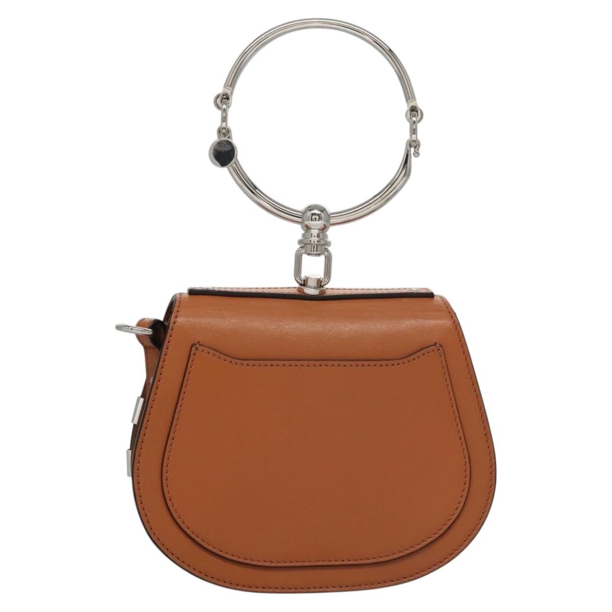 Chloe Nile Crossbody Bag Mirror Leather
