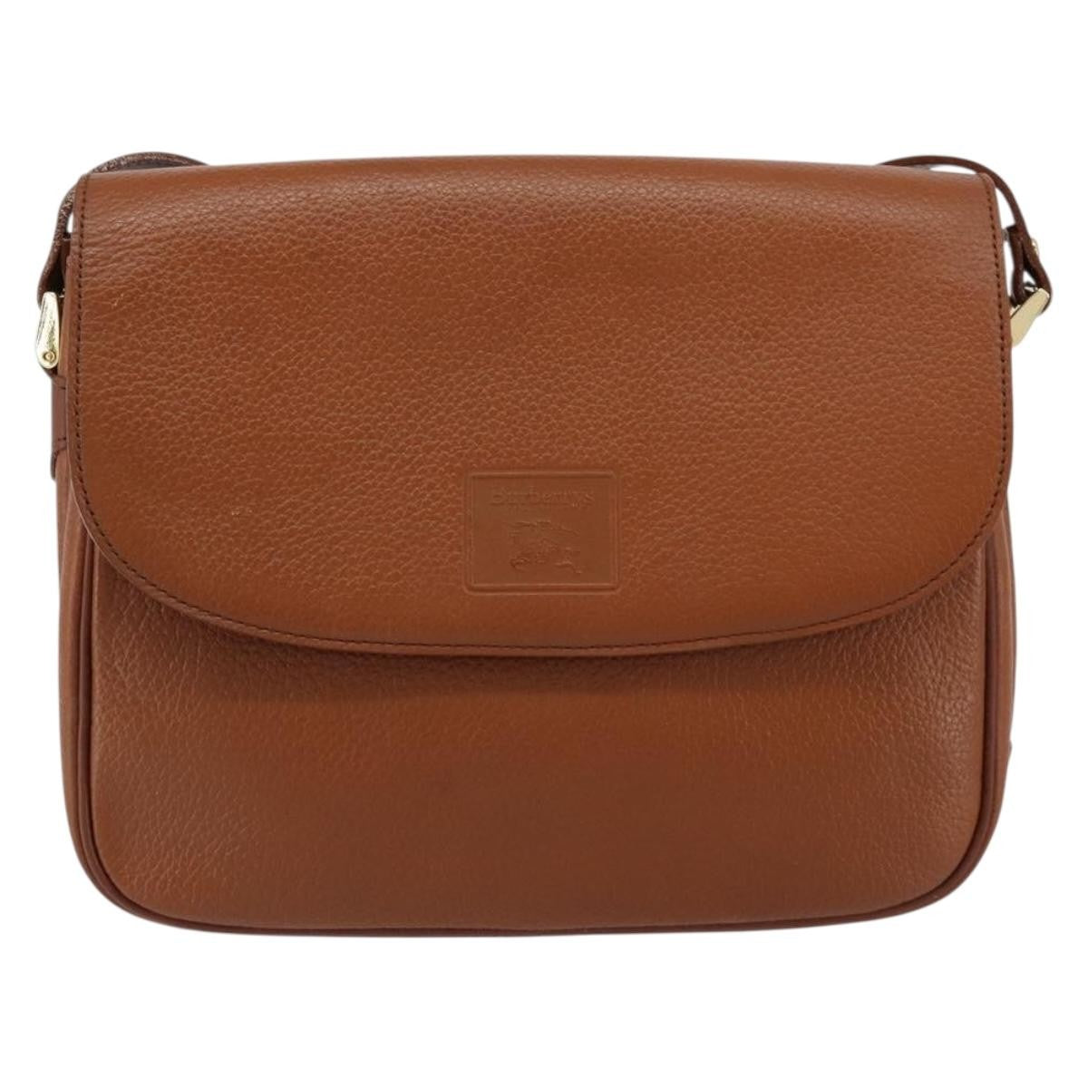 Burberry Vintage Shoulder Bag Leather