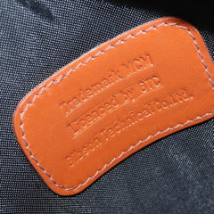 MCM Visetos Handbag Canvas and Leather