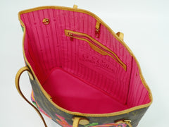 Louis Vuitton Neverfull Tote Limited Edition Monogram Roses