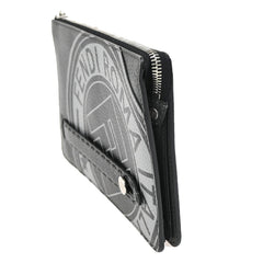 Fendi logo zip pouch FF Printed Leathear