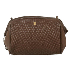 Bally Vintage Shoulder Bag Quilted leather