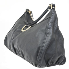 Gucci D Ring Hobo Leather