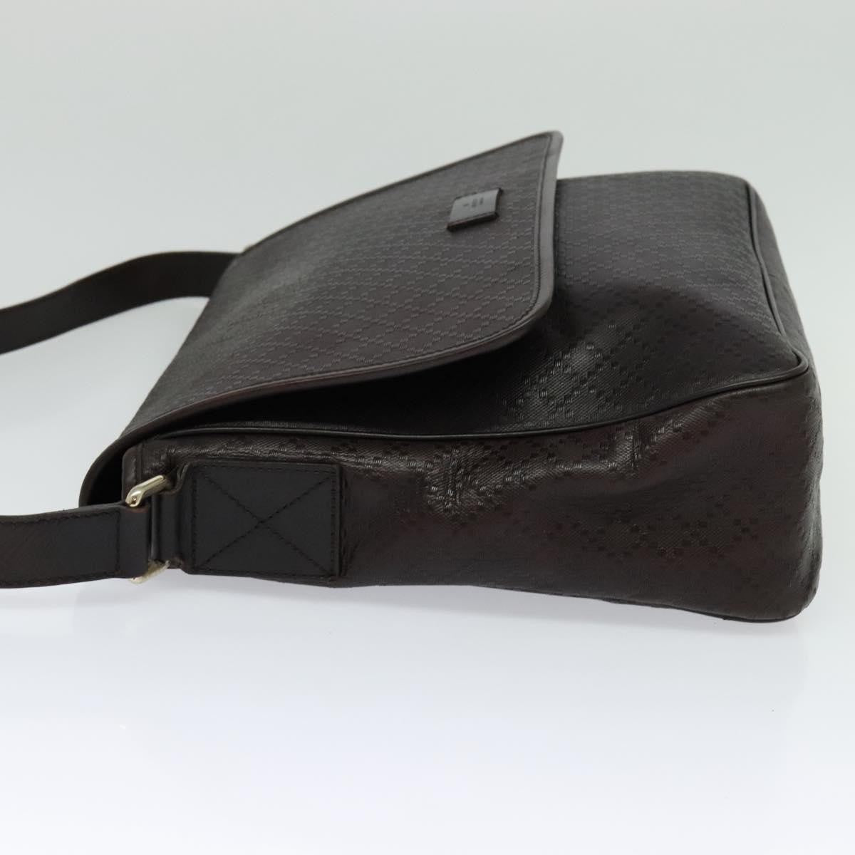 Gucci Lux Flap Messenger Bag Diamante Leather