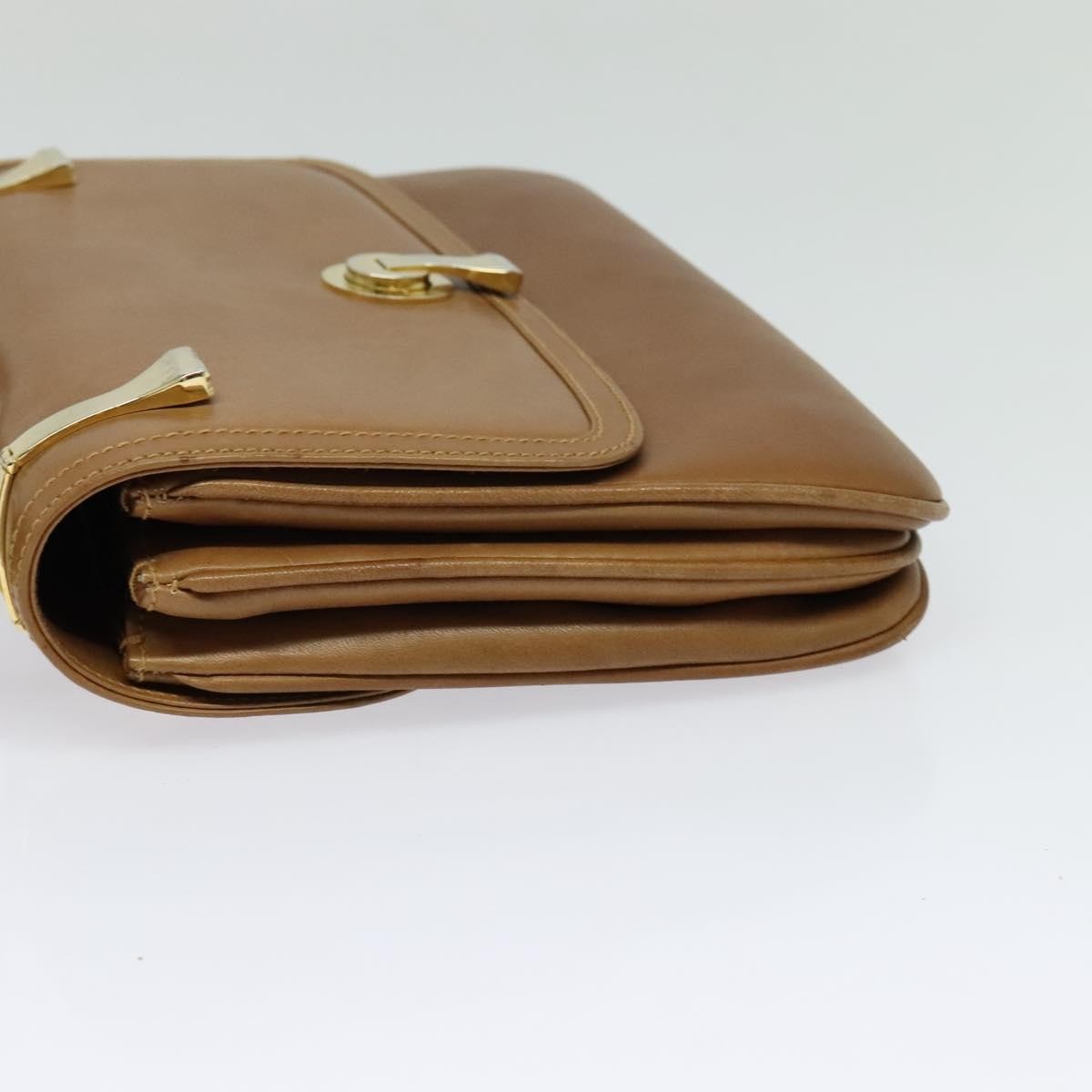 Gucci Vintage Flap Crossbody Bag Leather