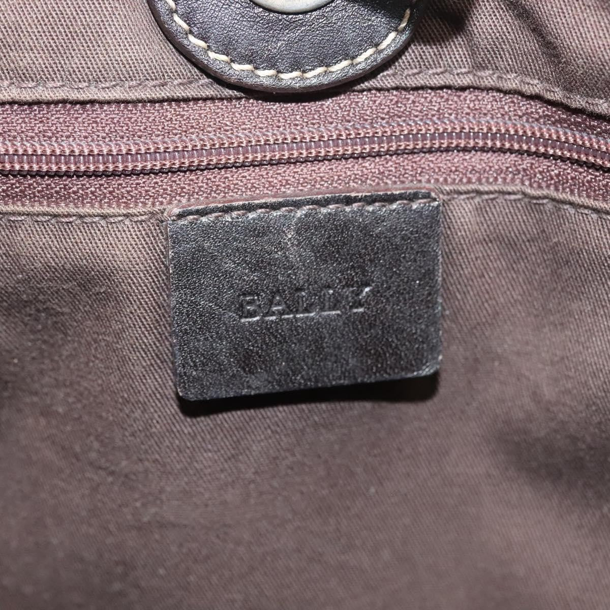 Bally Vintage Tote Bag Canvas