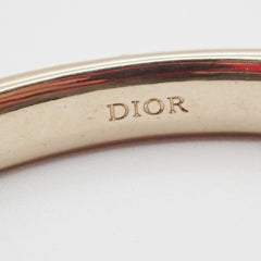 Christian Dior Logo Sphere Bangle Metal
