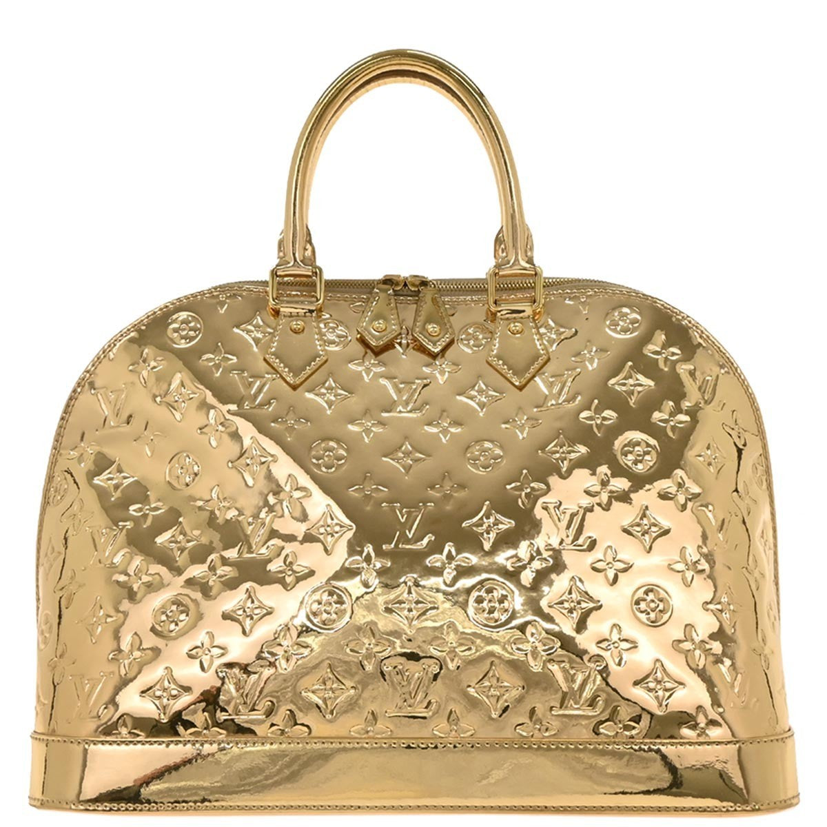 Louis Vuitton Alma Handbag Monogram Miroir PVC
