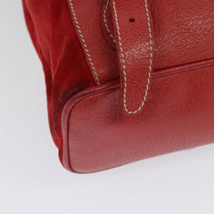 Gucci Bamboo Tassel Backpack Suede