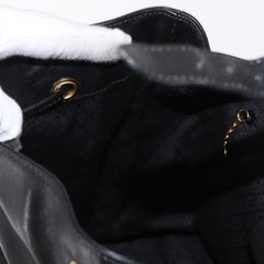 Gucci Vintage Bamboo Backpack Leather