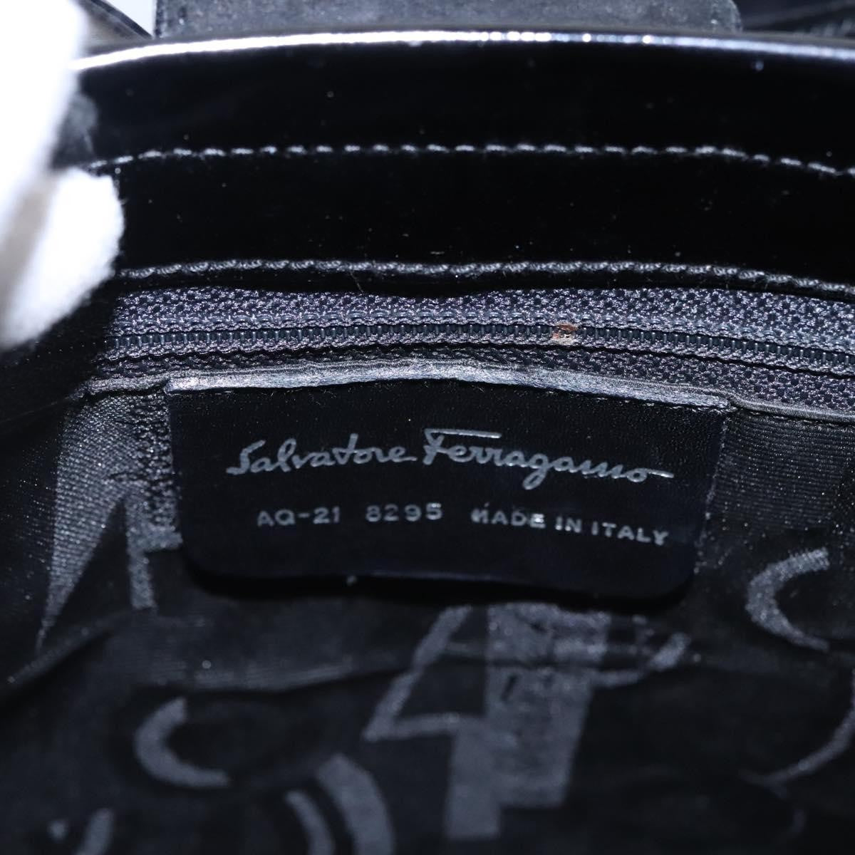 Salvatore Ferragamo Vara Tote Patent Leather
