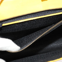 Versace Wristlet Pouch Leather