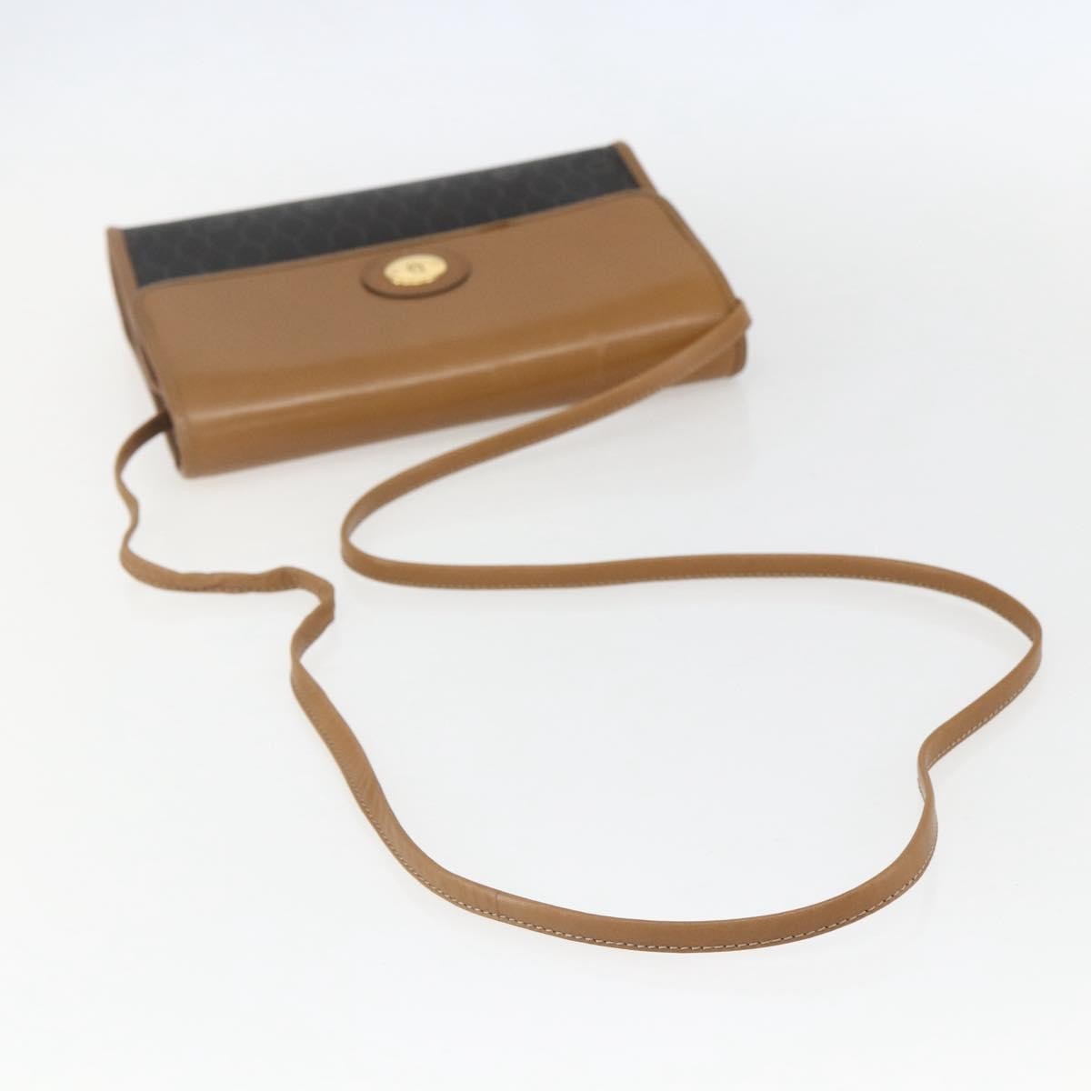 Christian Dior Vintage Honeycomb Shoulder Bag Canvas and Leather