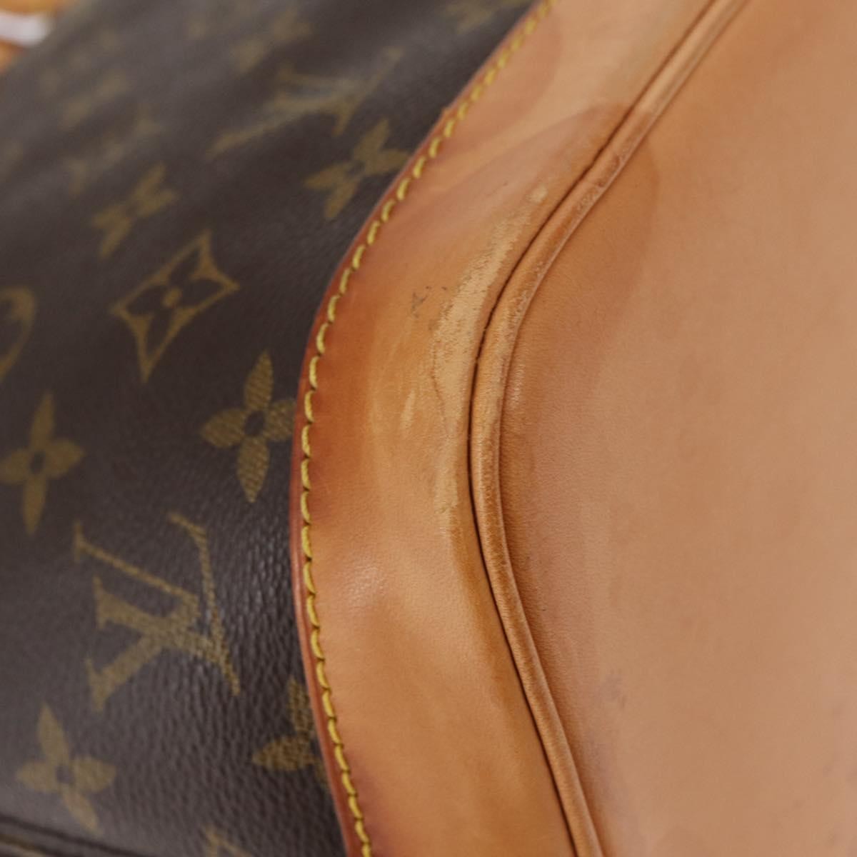 Louis Vuitton Alma Handbag Monogram Canvas