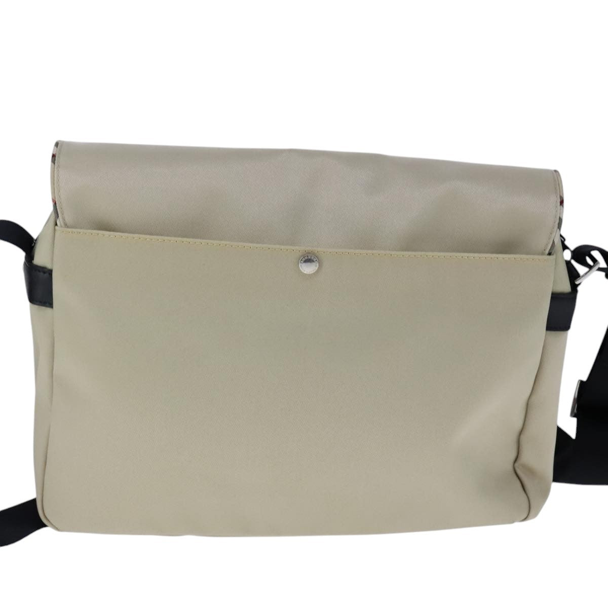 Burberry Vintage Crossbody Bag House Check Coated Canvas