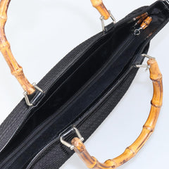 Gucci Vintage Bamboo Handle Bag Nylon