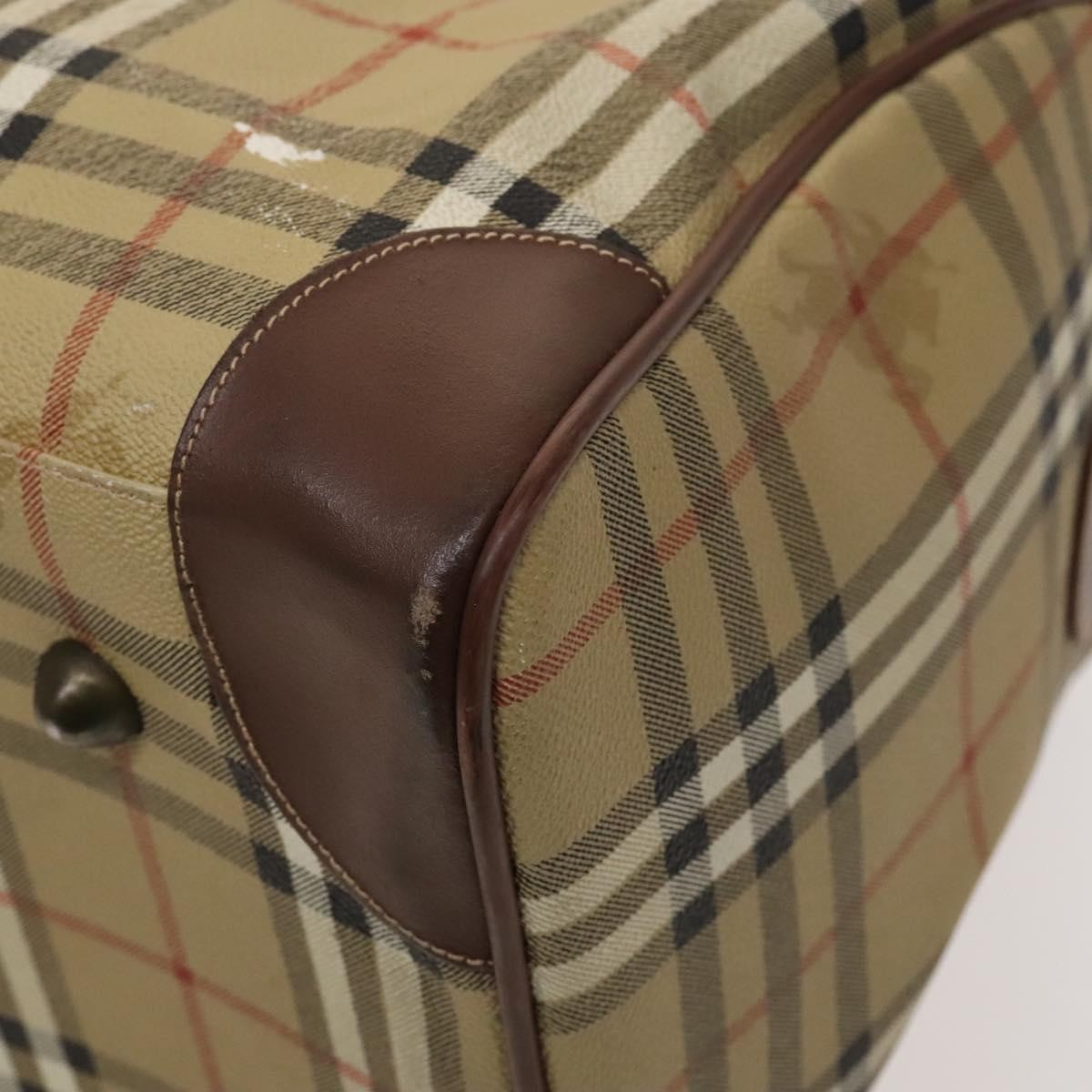 Burberry Nova check boston bag Canvas