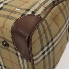 Burberry Nova check boston bag Canvas