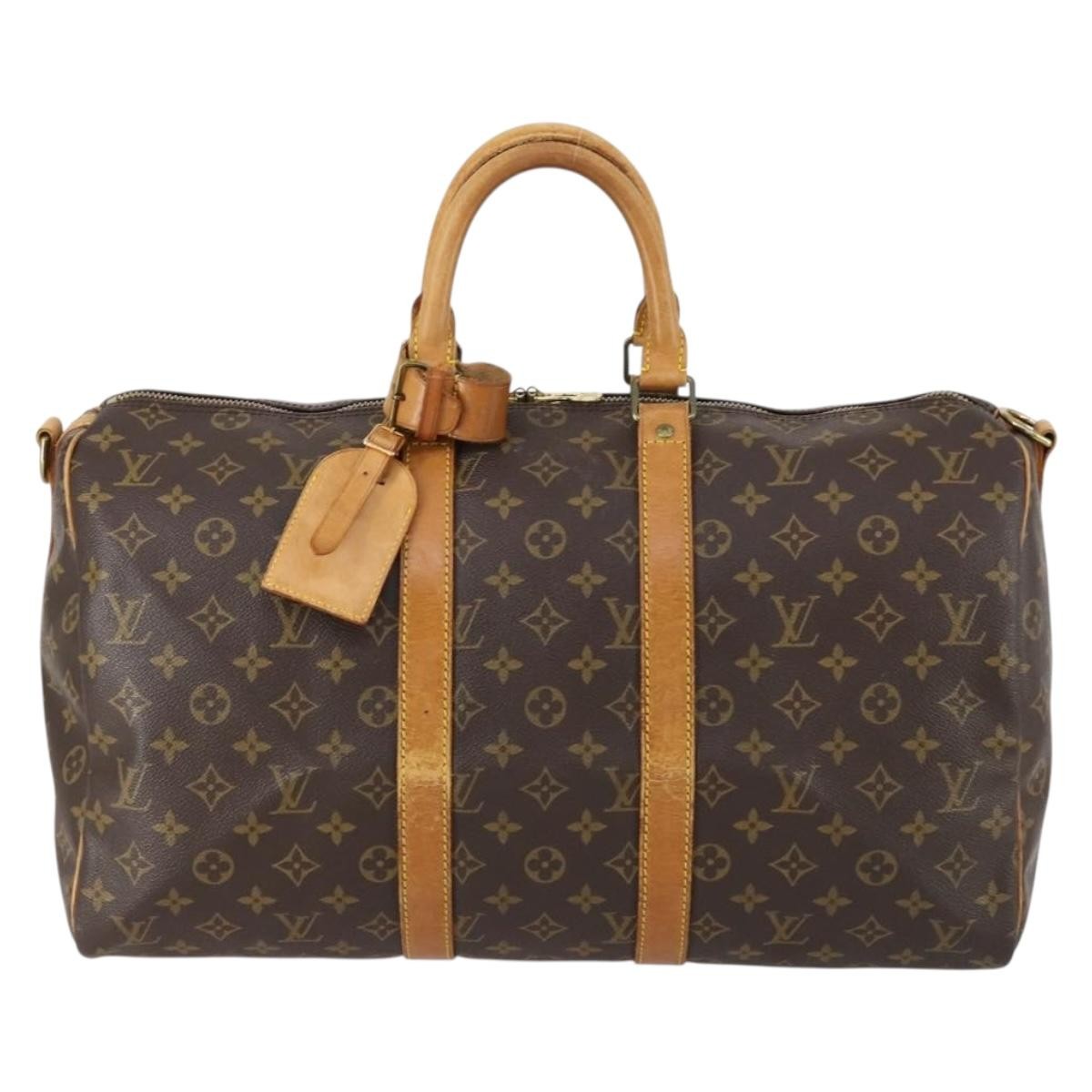Louis Vuitton Keepall Bandouliere Bag Monogram Canvas