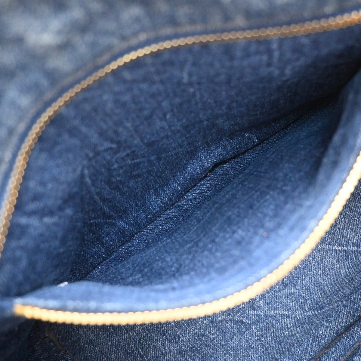 Prada Canapa Open Tote Denim