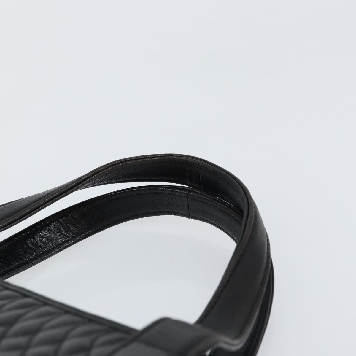 Bally Vintage Handbag Quilted Leather