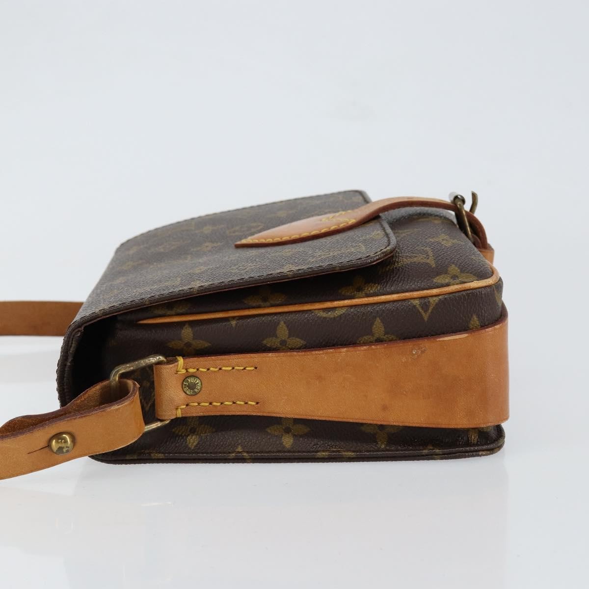 Louis Vuitton Cartouchiere Handbag Monogram Canvas