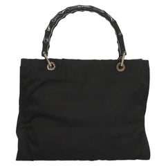 Gucci Vintage Bamboo Handle Tote Nylon