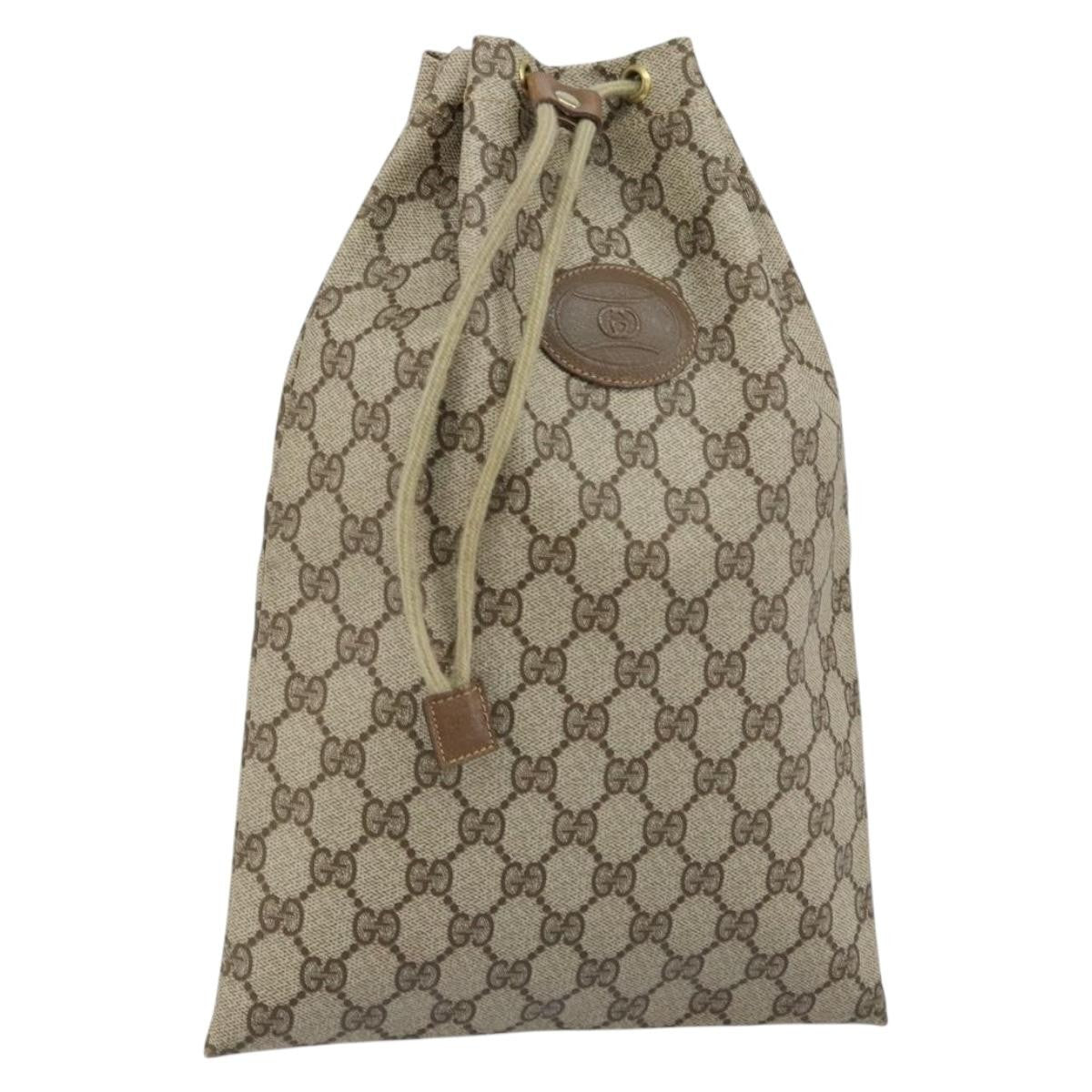 Gucci Drawstring Bucket Bag GG Canvas