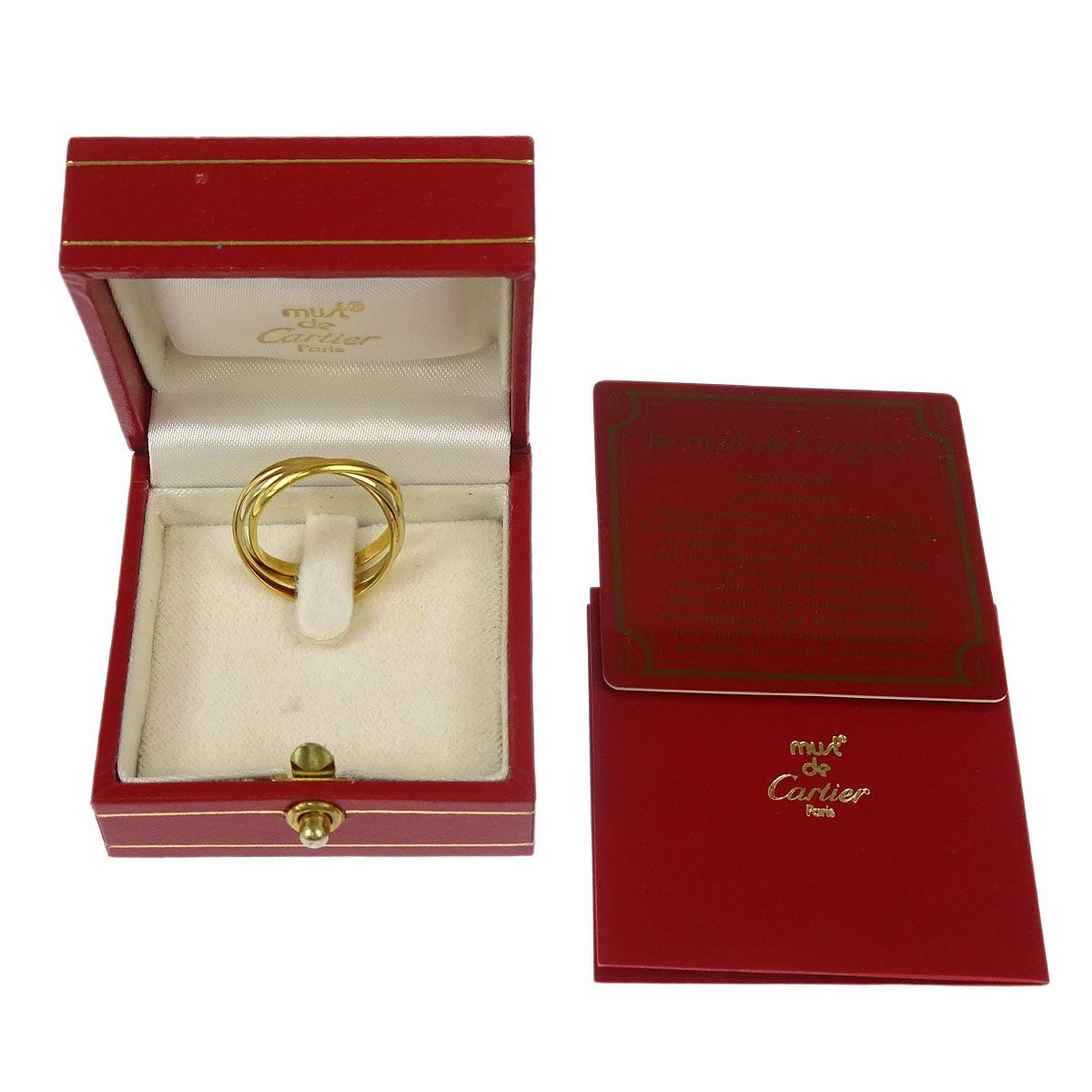 Cartier Trinity Ring 18K Tricolor Gold