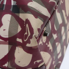 Burberry Open Tote Printed Canvas
