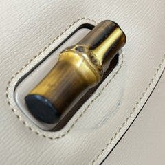 Gucci Bamboo 1947 Top Handle Bag Leather