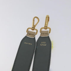 Fendi Pom Pom Strap You Shoulder Strap Leather and Fur