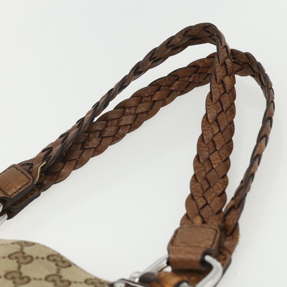 Gucci Bamboo Bar Tote GG Canvas