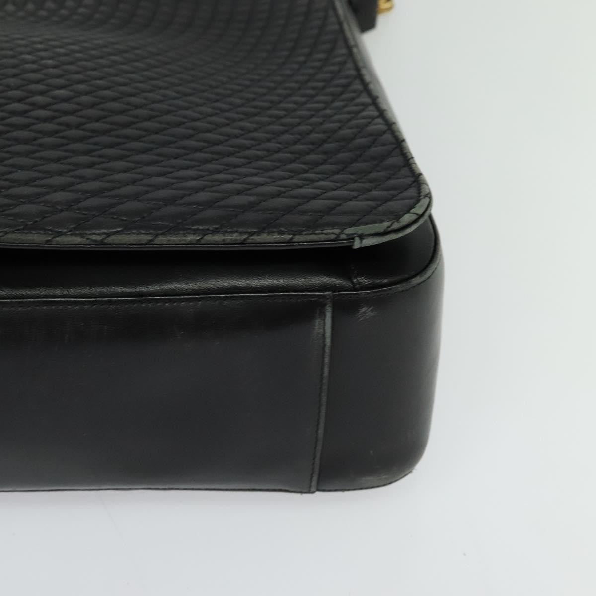 Bally Vintage Shoulder Bag Quilted leather