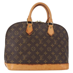 Louis Vuitton Alma Handbag Monogram Canvas