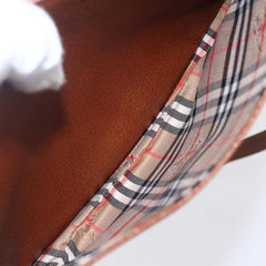 Burberry Vintage Shoulder Bag Leather