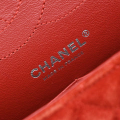 Chanel Reissue 2.55 Flap Bag Quilted Suede with Metallic Calfskin