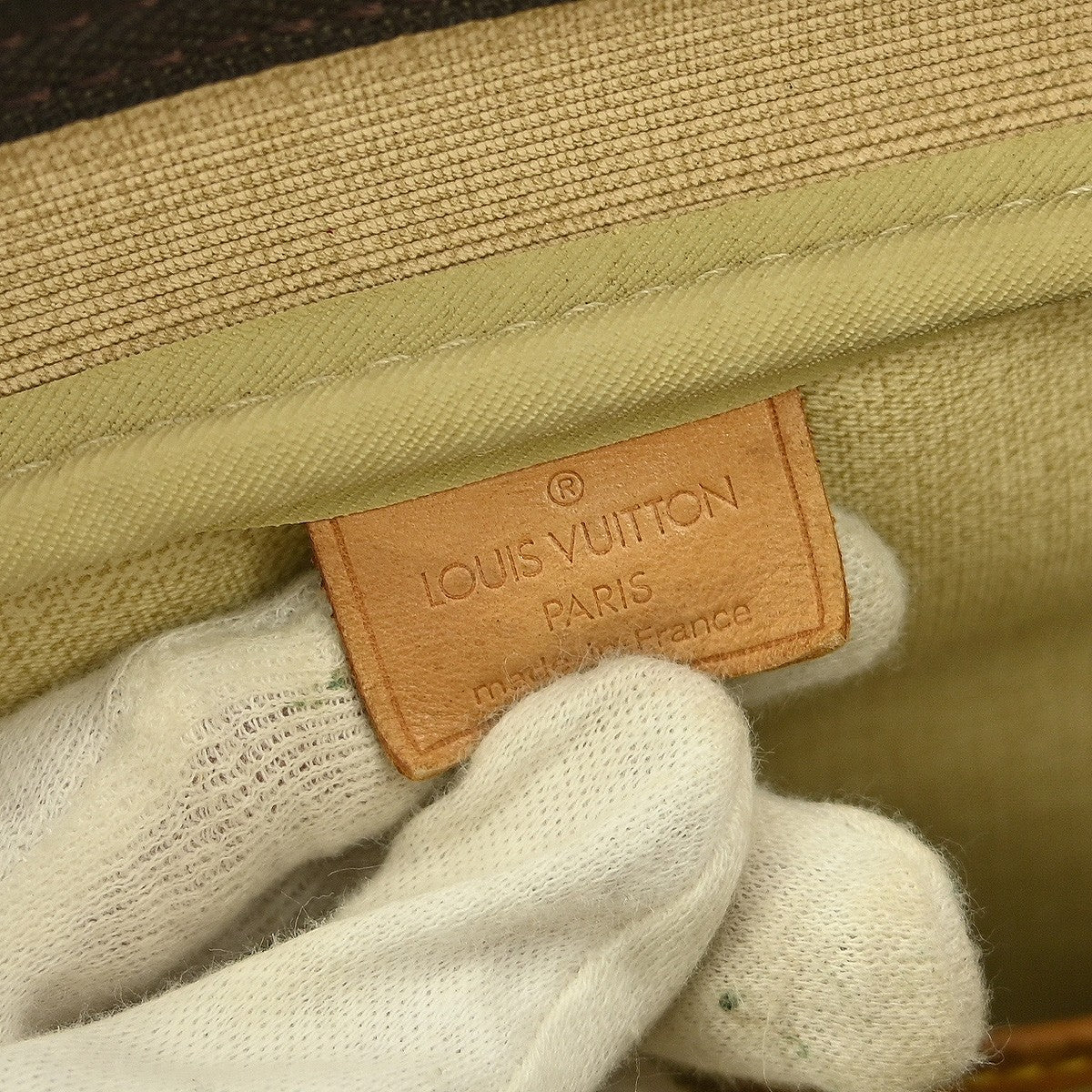 Louis Vuitton Deauville Handbag Monogram Canvas