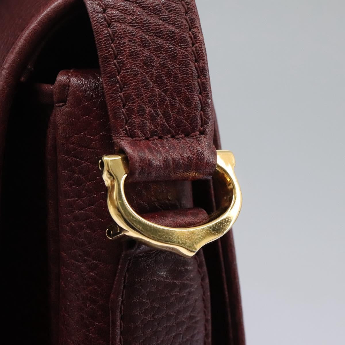 cartier Must de Cartier Shoulder Bag Leather