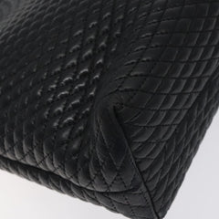 Bally Vintage Chain Shoulder Bag Quilted Leather