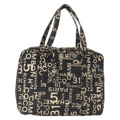 Chanel Boston Zip Tote Quilted Canvas