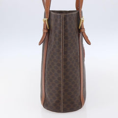 Celine Vintage Macadam Tote bag Canvas and Leather