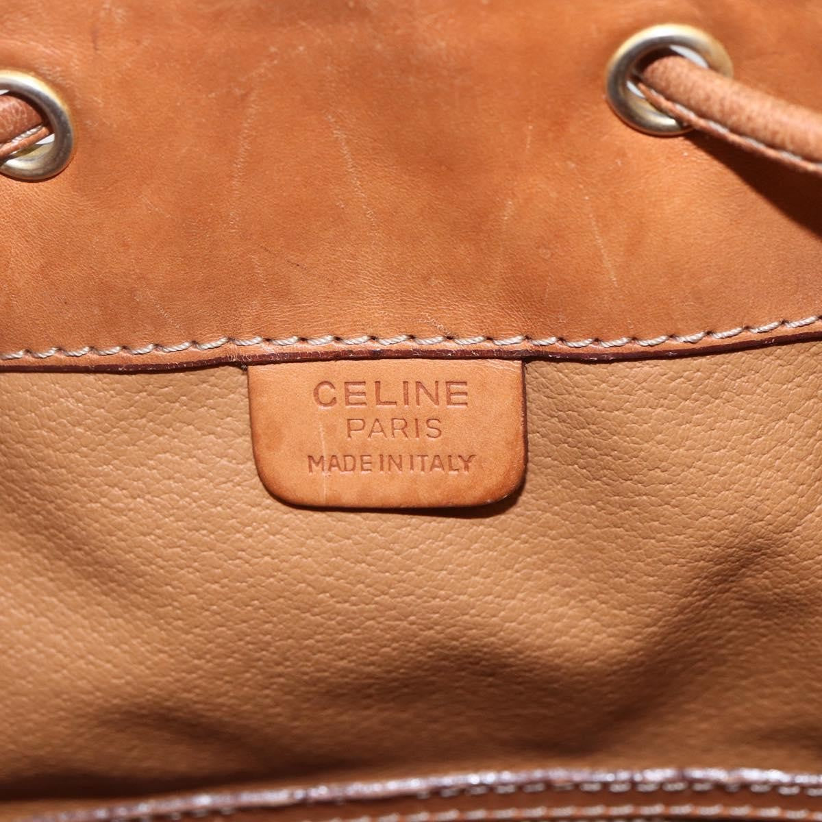 Celine Vintage Shoulder Bag Canvas