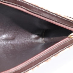 Christian Dior Vintage Trotter Shoulder Bag Canvas